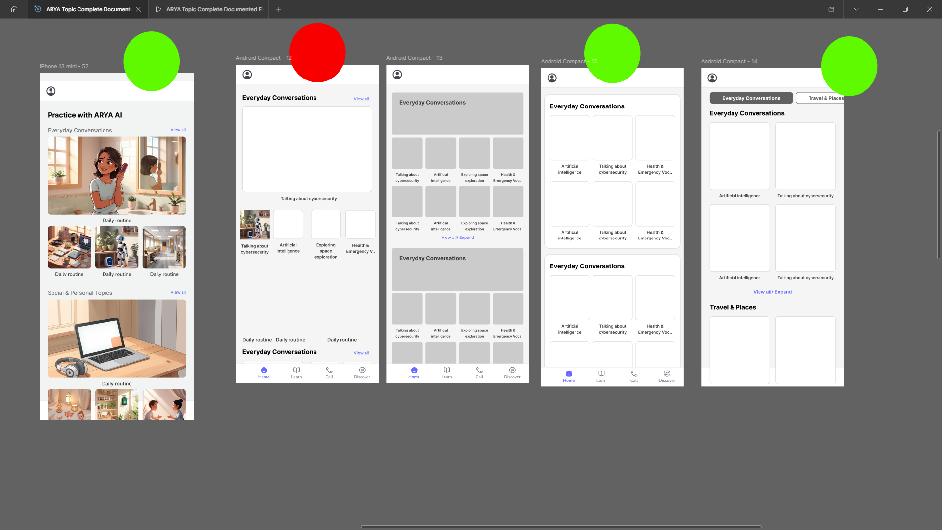 Content prioritization experiment